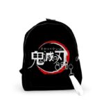 Kimetsu No Yaiba Logo Backpack Kimetsu No Yaiba Merch