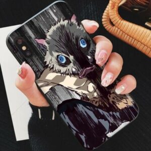 Demon Slayer Phone Case  Inosuke Iphone 7 Plus Kimetsu No Yaiba Merch