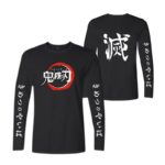 Destroy Kanji Long Sleeve Shirt Kimetsu No Yaiba Merch