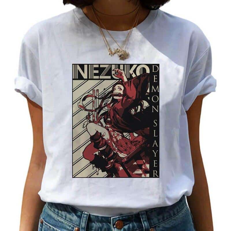 Nezuko Kamado Shirt Kimetsu No Yaiba Merch