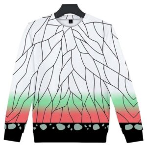 Shinobu Kocho Pattern Sweater Kimetsu No Yaiba Merch