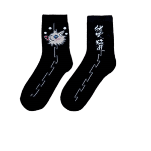 Socks Kimetsu Yaiba Hashibara Inosuke Kimetsu No Yaiba Merch