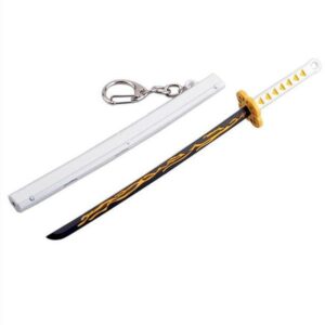 Demon Slayer Keychain Br Zenitsu Nichirin Blade Official Merchandise