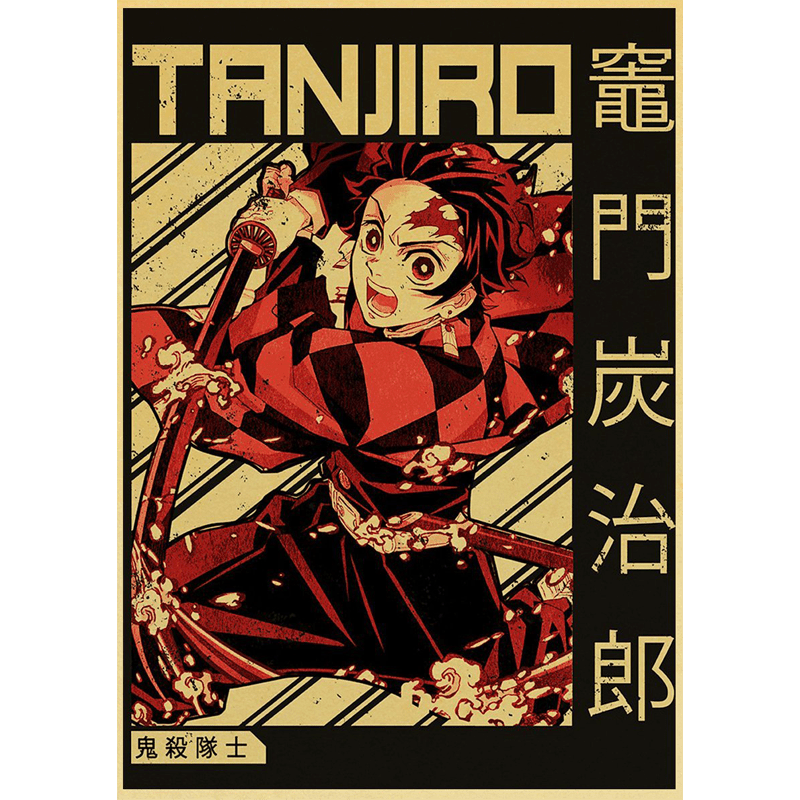 Tanjiro Poster Kimetsu No Yaiba Merch