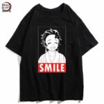 Tanjiro Smile T Shirt Kimetsu No Yaiba Merch